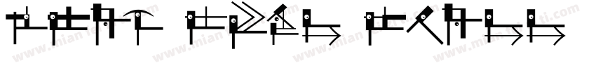 Baro Line Three字体转换